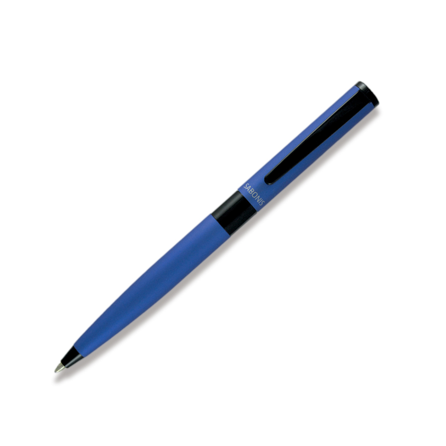 Juego de bolígrafo + portaminas.Los bolígrafos Sabonis exhiben su auténtico diseño y calidad. Con su avanzada tecnología que permite ahorro de espacio y optimiza resultados para hombres de negocios que existen resultados. Precio por juego de 2 piezas, incluye estuche.Color: Azul.Tinta: Negra.
