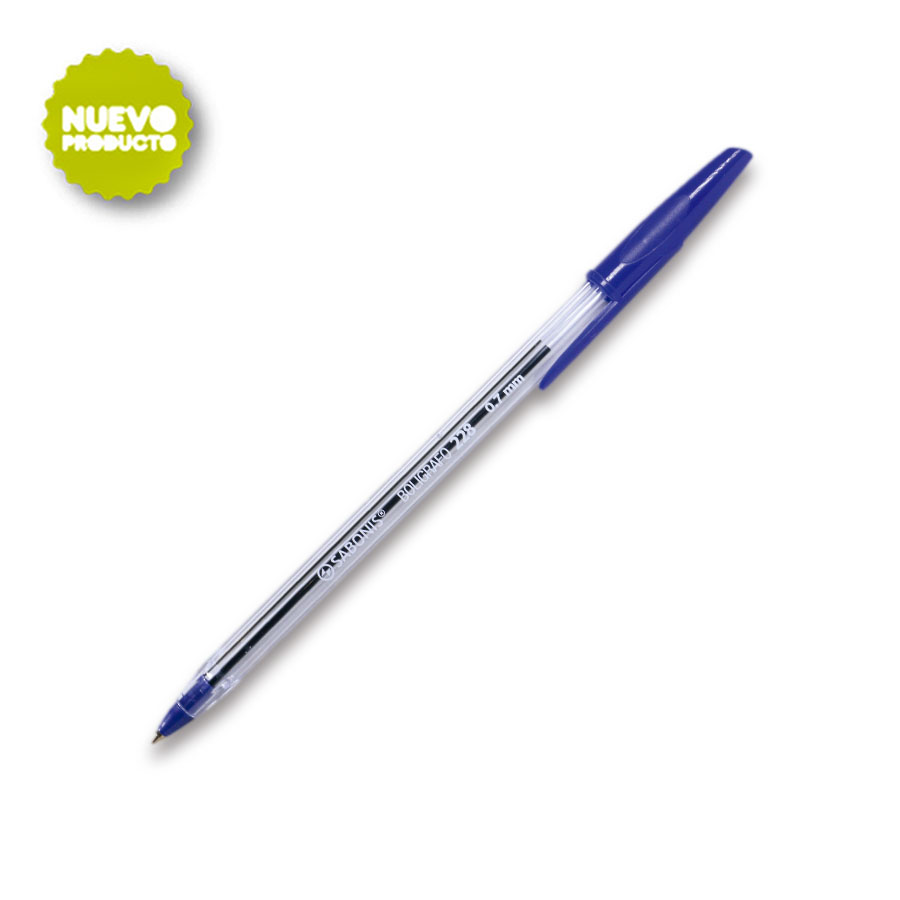 BOLIGRAFO SABONIS DE 0.7MM CAJA C/36 PZAS.TINTA: NEGRA, AZUL Y ROJA.